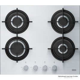 Газовая варочная поверхность Franke New Crystal FHCR 604 4G HE XA C 106.0496.075