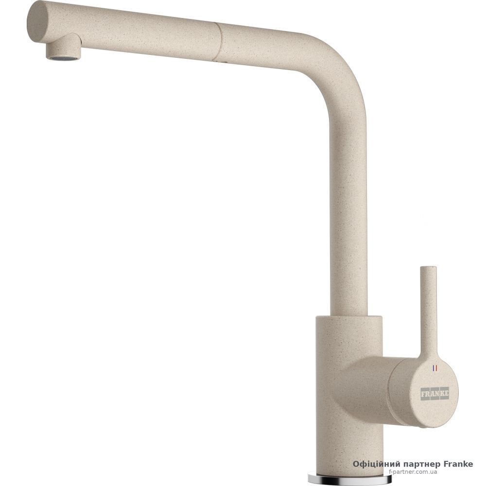 Змішувач Franke Lina L Shape Pull Out витяжний вилив сахара 115.0728.488