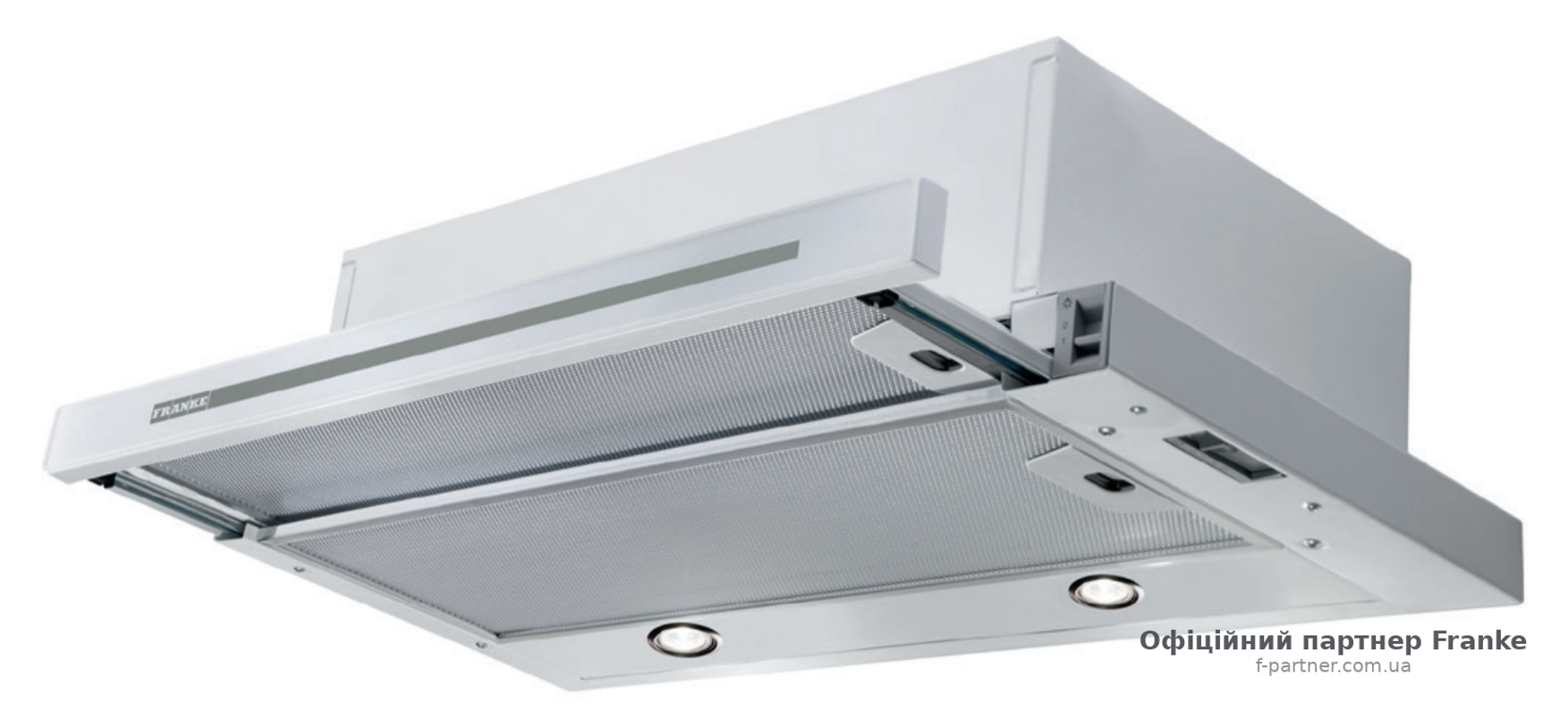 Витяжка Franke Smart FSM 601 WH GL 2 вбудована 60 см білий 315.0737.226