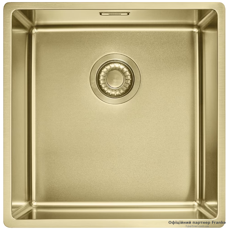 Мийка Franke Mythos Masterpiece BXM 210/110-40, F-Inox (PVD+Nano), золото