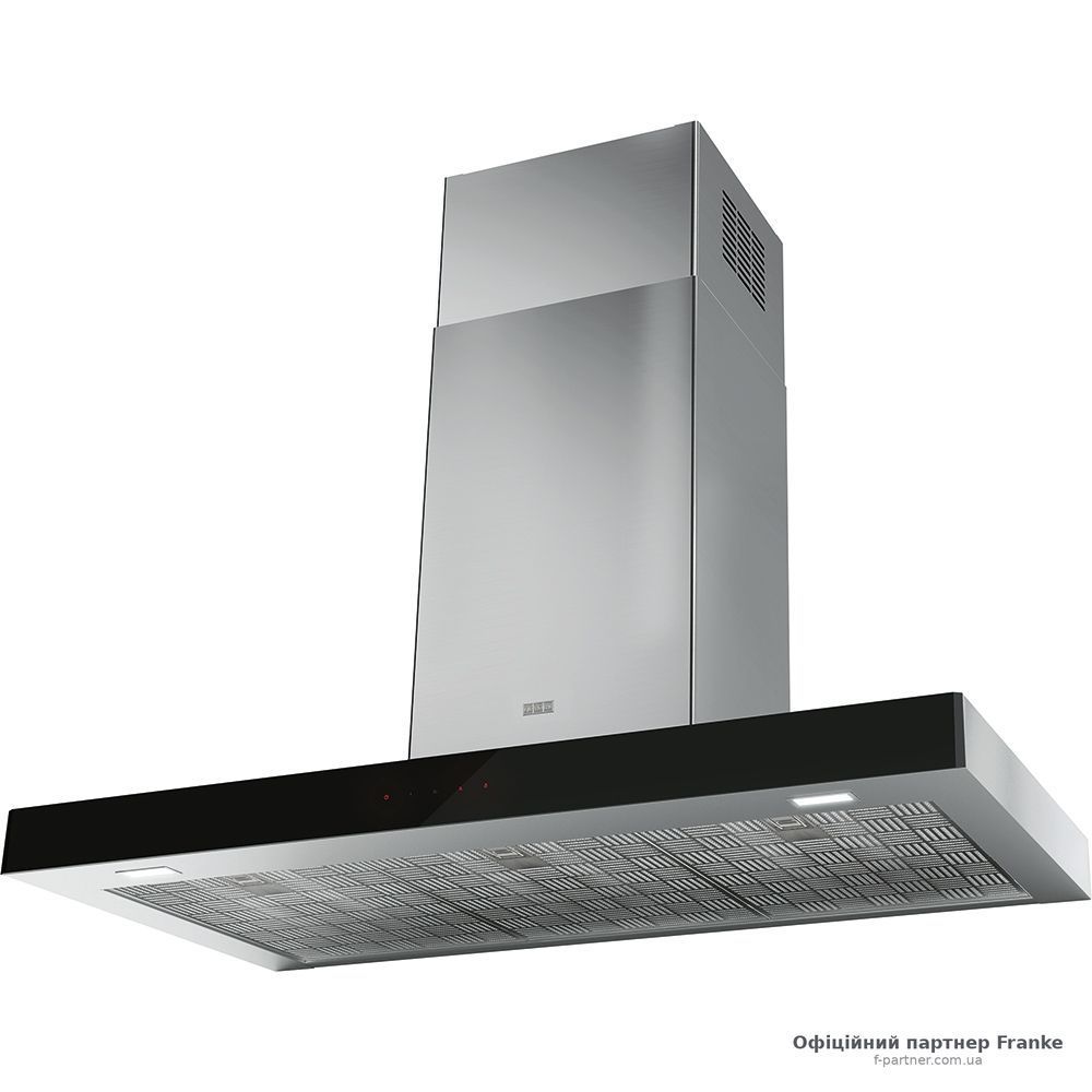 Витяжка Franke Crystal Touch FCR 925 TC BK XS NG настінна 90 см чорний 325.0654.002