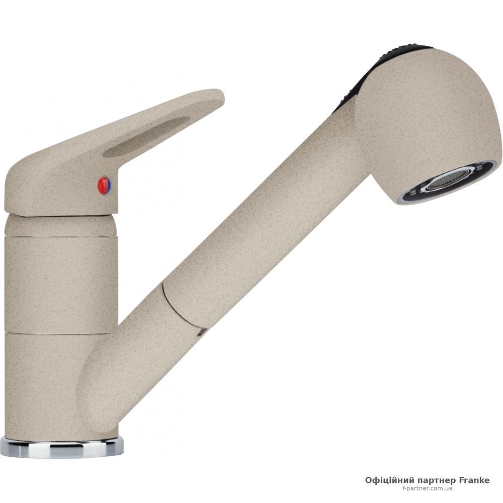 Змішувач Franke Novara-Plus Pull Out витяжний вилив сахара 115.0470.663