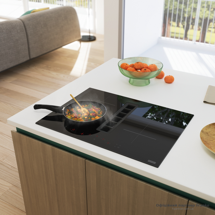 Індукційна панель з витяжкою Smart 2gether FSM 7072 4RC R HI 340.0731.893