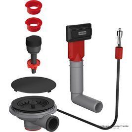 Вентиль-автомат 3&frac12;" + перелив + декор. кришка Color Line Franke 112.0658.446