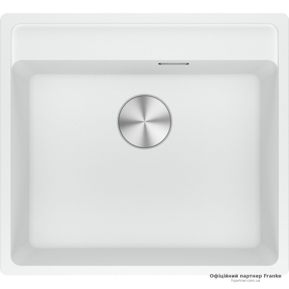 Мийка Franke Maris MRG 610-52 TL Фраграніт білий на стільницю 114.0668.820