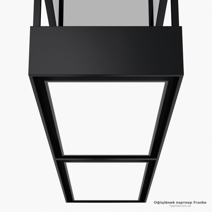 Острівна кухонна витяжка Franke FMY EVOLUTION F160 KL (Mythos T-Shelf Evolution K-Link, чорний матовий, острівна) 325.0726.999