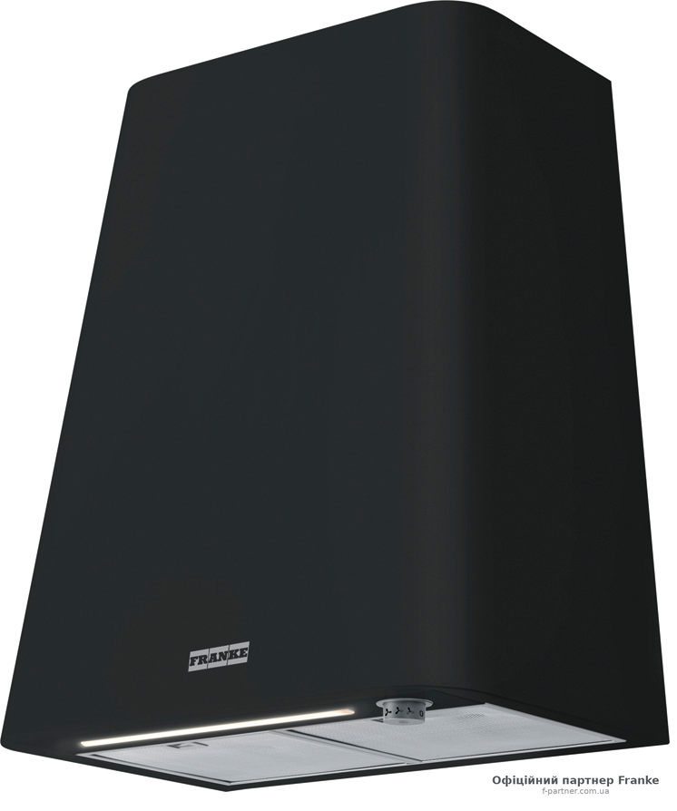 Витяжка Franke Smart Deco FSMD 508 GY настінний монтаж 50 см чорний матовий 335.0528.006