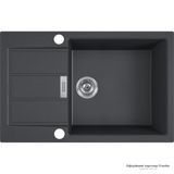 Мойка Franke Sirius 2.0 S2D 611-78 XL Тектонайт черный на