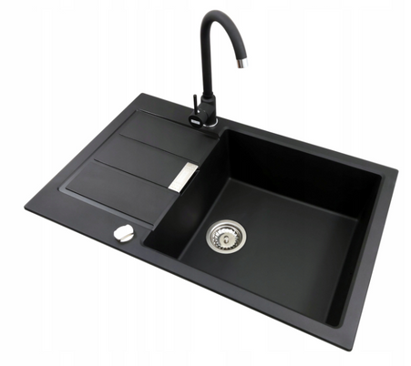 Мойка Franke Sirius 2.0 S2D 611-78 XL Тектонайт черный на