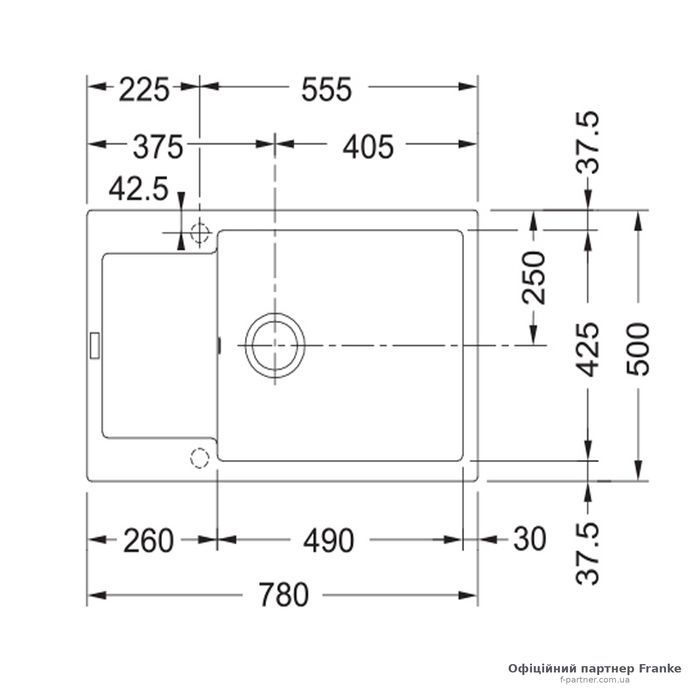 Кухонна мийка Franke Maris MRG 611-78XL 114.0374.915