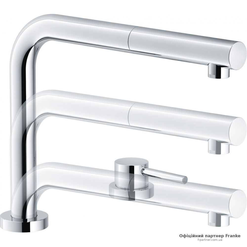Змішувач Franke Active Window Pull Out витяжний вилив хром 115.0486.978