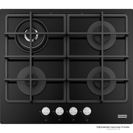 Газовая варочная поверхность Franke Smart FHSM 604 3G DC BK C 106.0734.773