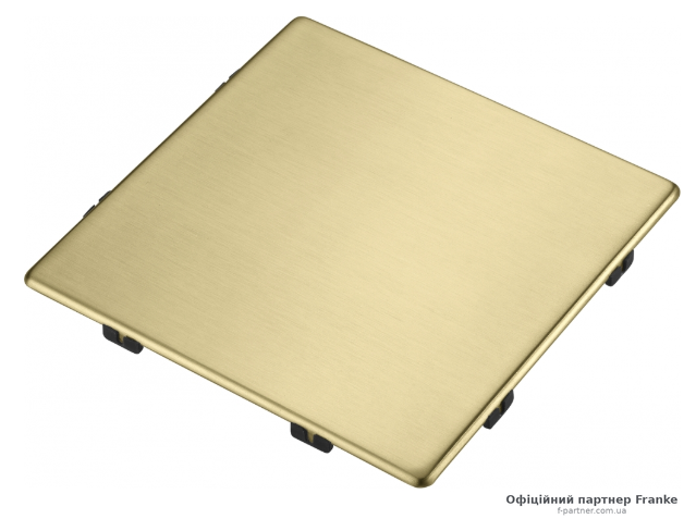 Квадратна декоративна кришка вентиля Color Line PVD gold золото 112.0717.419