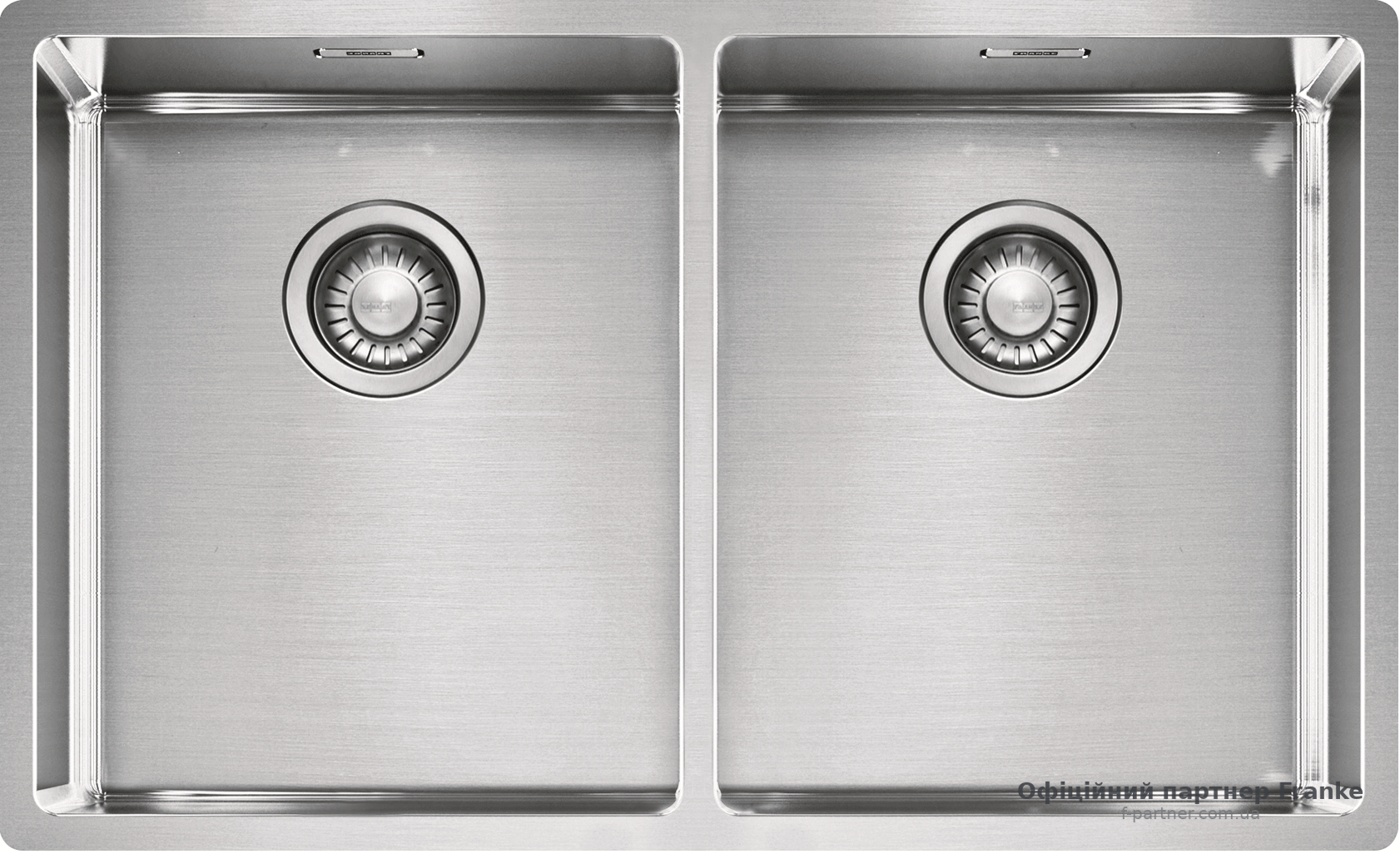 Мийка Franke Box BXX 220/120-34-34, нержавіюча сталь