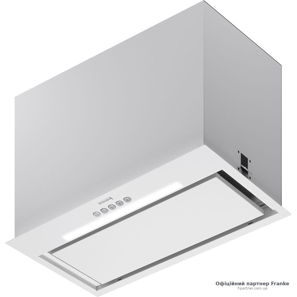 Витяжка Franke Box Flush EVO FBFE WH MATT A52 вбудована 52 см білий матовий 305.0665.366