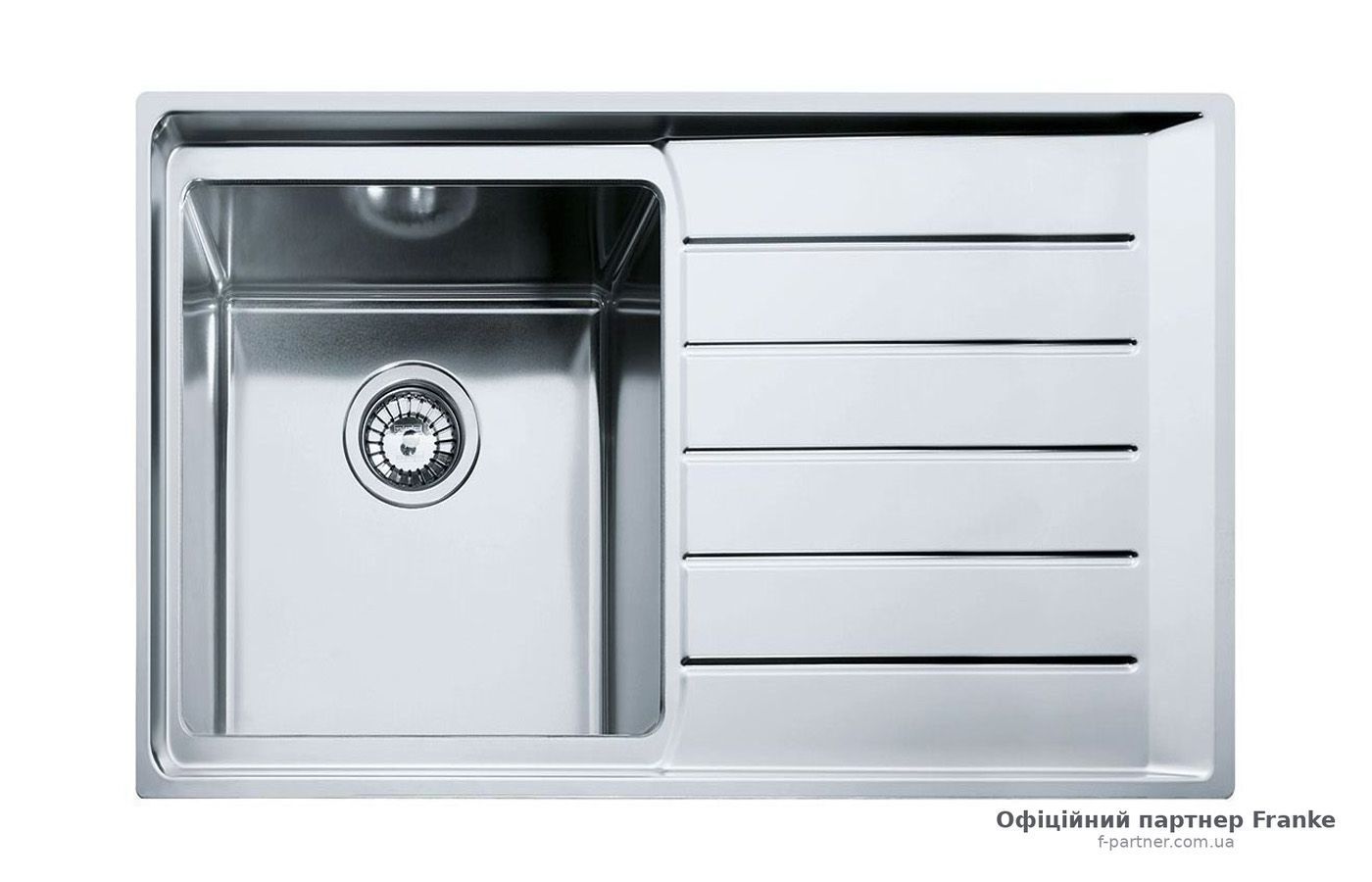 Мийка Franke Neptune Plus NPX 611 нержавіюча сталь на стільницю 101.0068.368