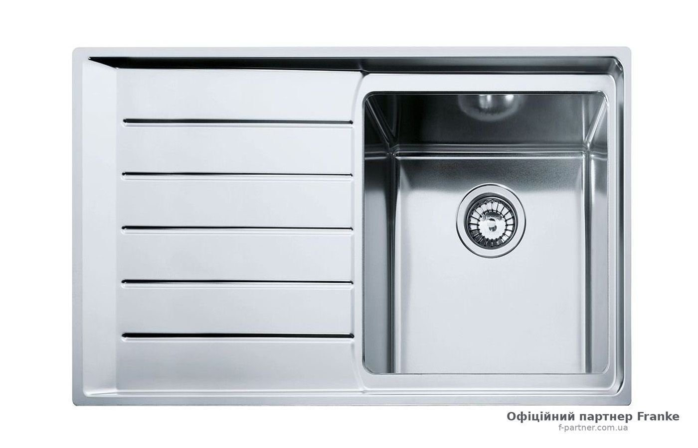 Мийка Franke Neptune Plus NPX 611 нержавіюча сталь на стільницю 101.0068.360