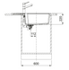 Витрина - Мойка Franke Urban UBG 611-78 XL Фрагранит серый сланец на столешницу 114.0716.706 copy_114.0716.706 фото 6