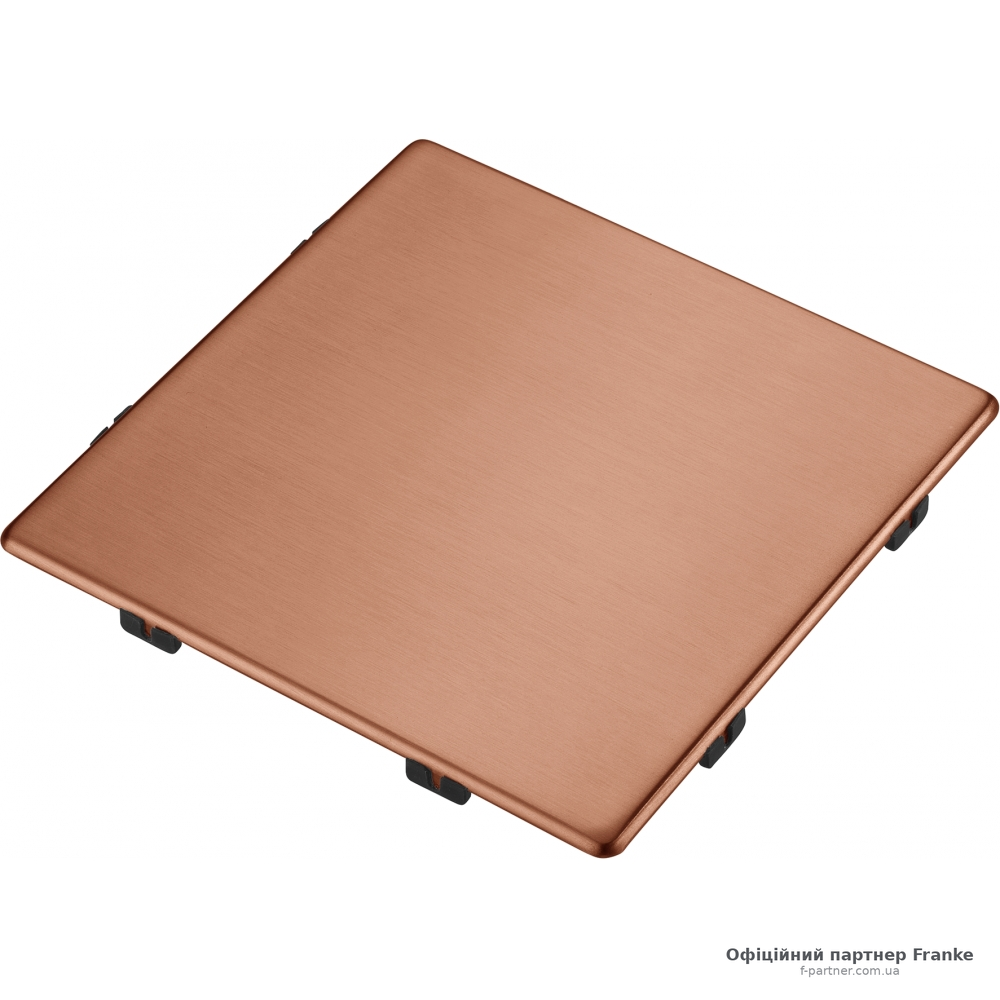 Квадратна декоративна кришка вентиля Color Line PVD copper мідь 112.0717.420
