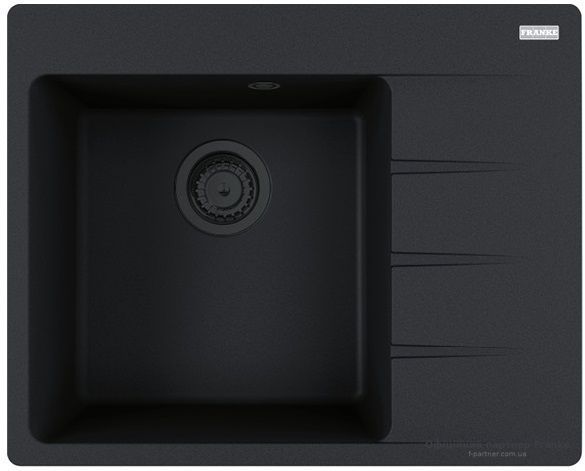 Мийка Franke Centro CNG 611-62 TL Black Edition Фраграніт чорний матовий на стільницю 114.0699.242