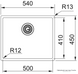 copy_Мийка Franke Box BXM 210/110-50 нержавіюча сталь під стільницю 127.0650.363 copy_127.0650.363 фото 6