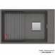 Кухонная мойка Franke KUBUS 2 KNG 110-62 125.0750.757