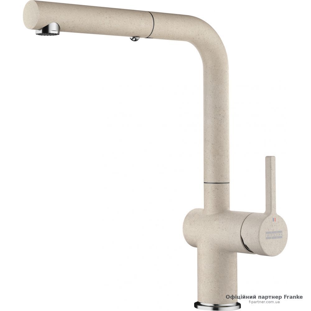 Змішувач Franke Active L Pull Out витяжний вилив сахара 115.0653.388