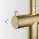 Змішувач Franke Atlas Neo Clear Water Pull Out витяжний вилив для фільтрованої води PVD золото 120.0758.157 120.0758.157 фото 4